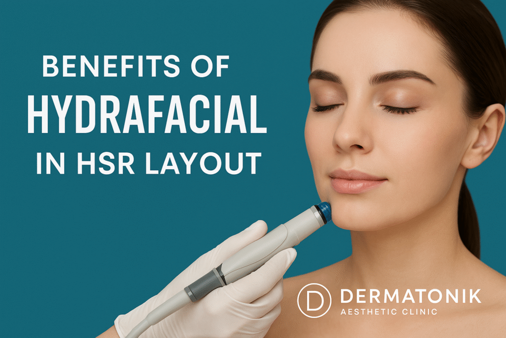 Benefits of Hydrafacial at Dermatonik Aesthetic Clinic (HSR Layout)