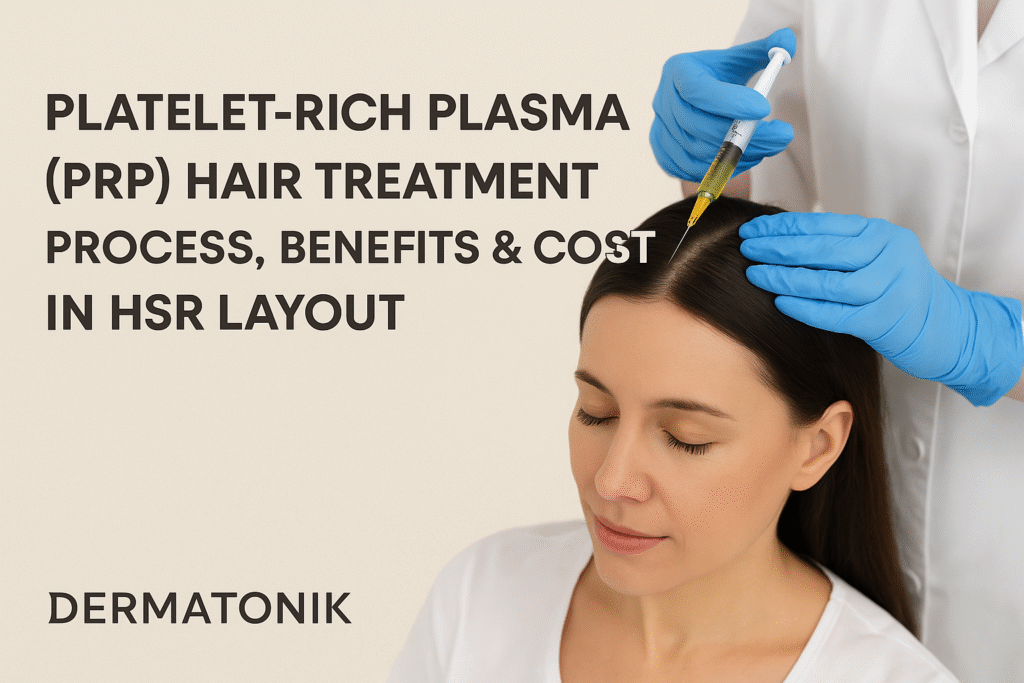 Platelet Rich Plasma (PRP) Hair Treatment: Process, Benefits & Cost in HSR Layout