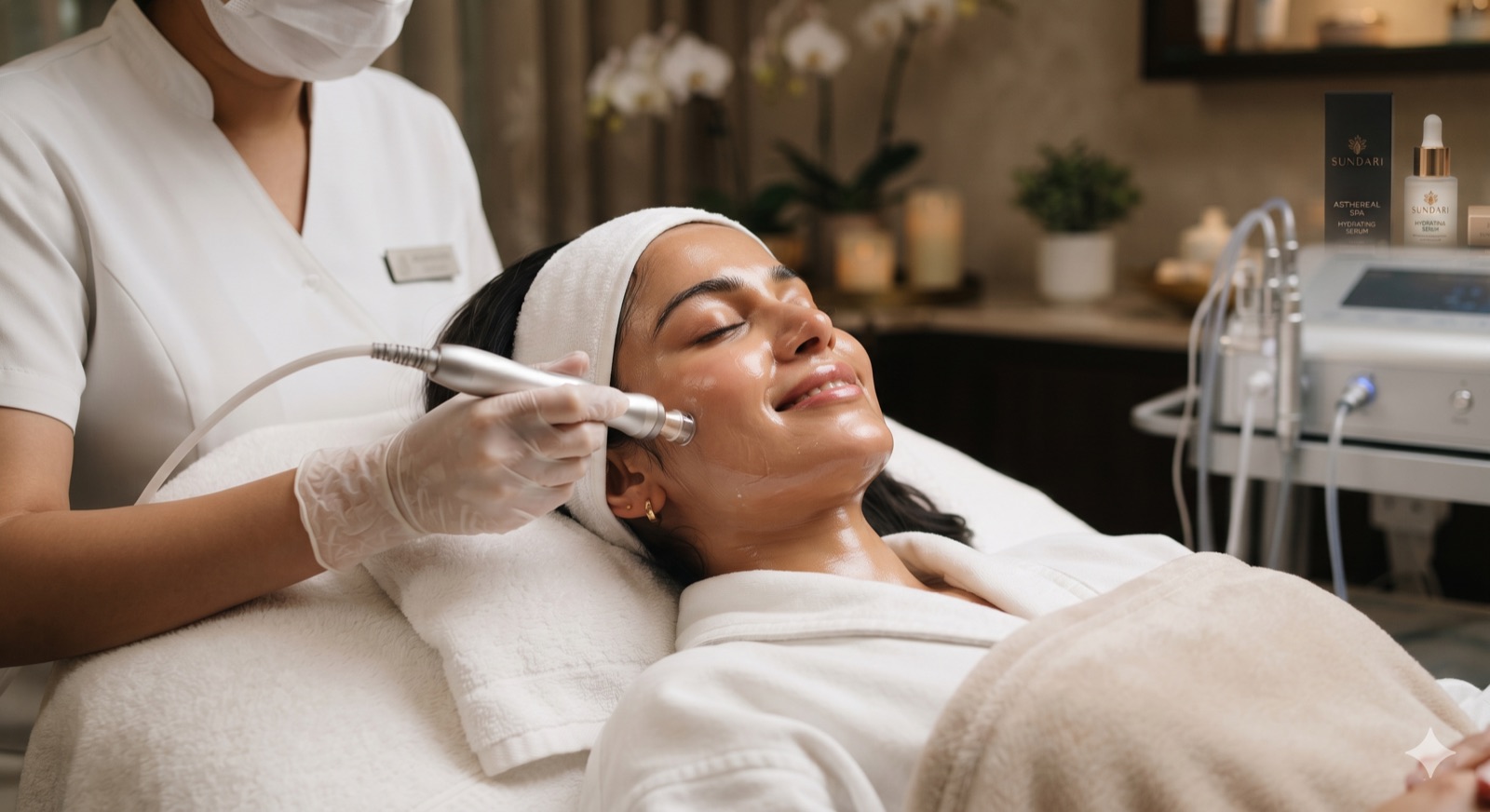 HydraFacial deep cleanse and glow treatment at Dermatonik, HSR Layout, Bangalore