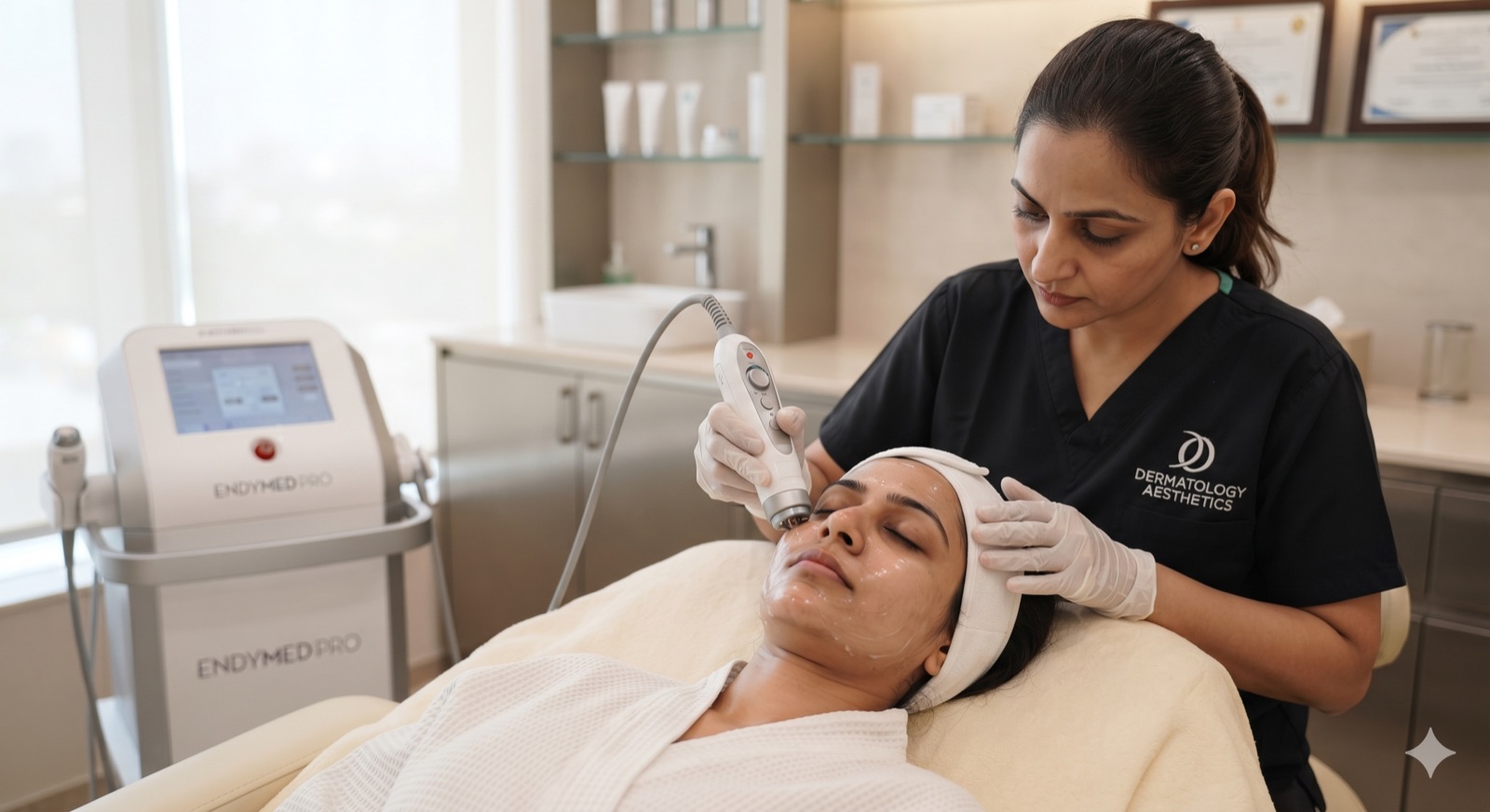 MNRF microneedling radiofrequency treatment at Dermatonik, HSR Layout, Bangalore