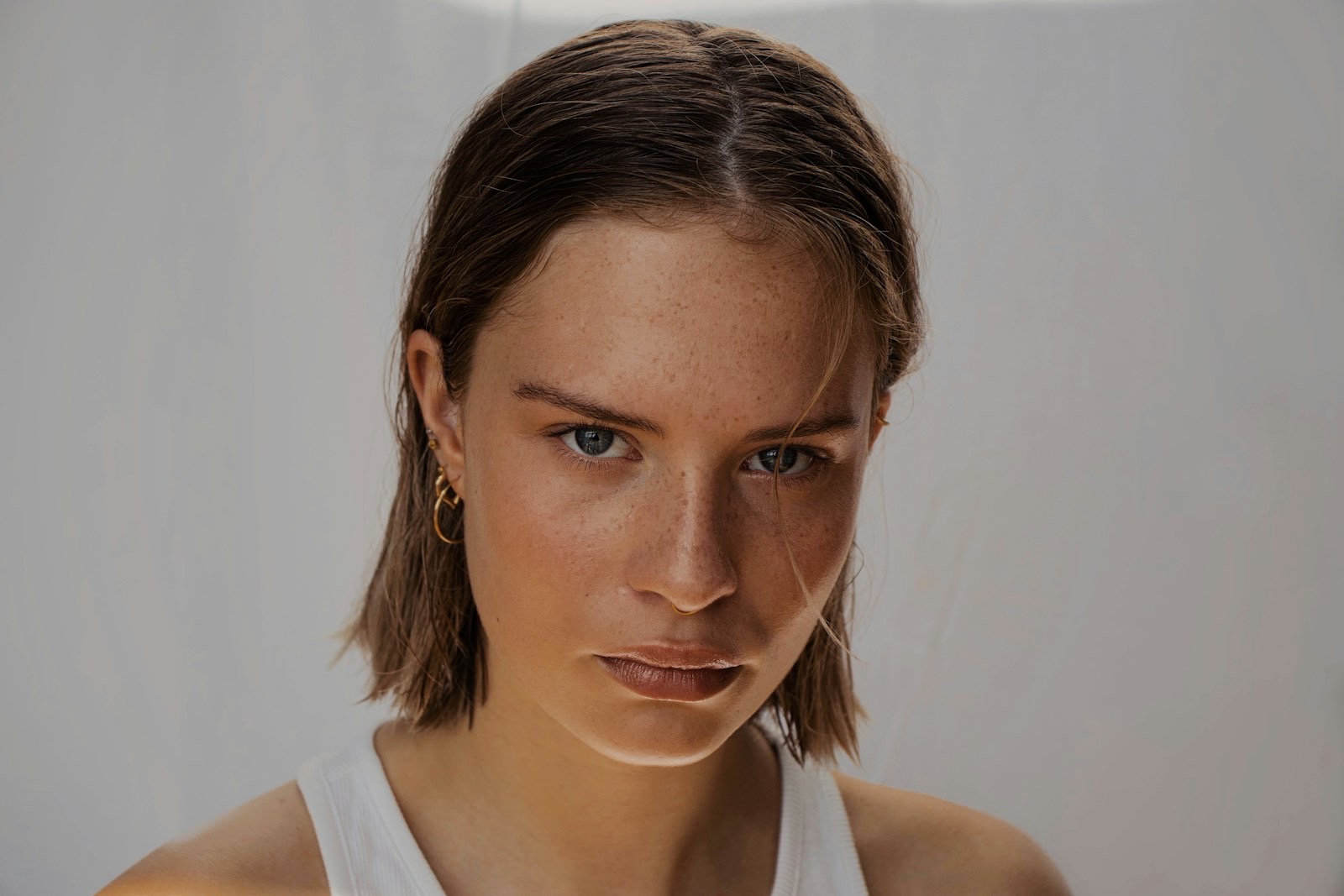 A woman photographed in natural daylight